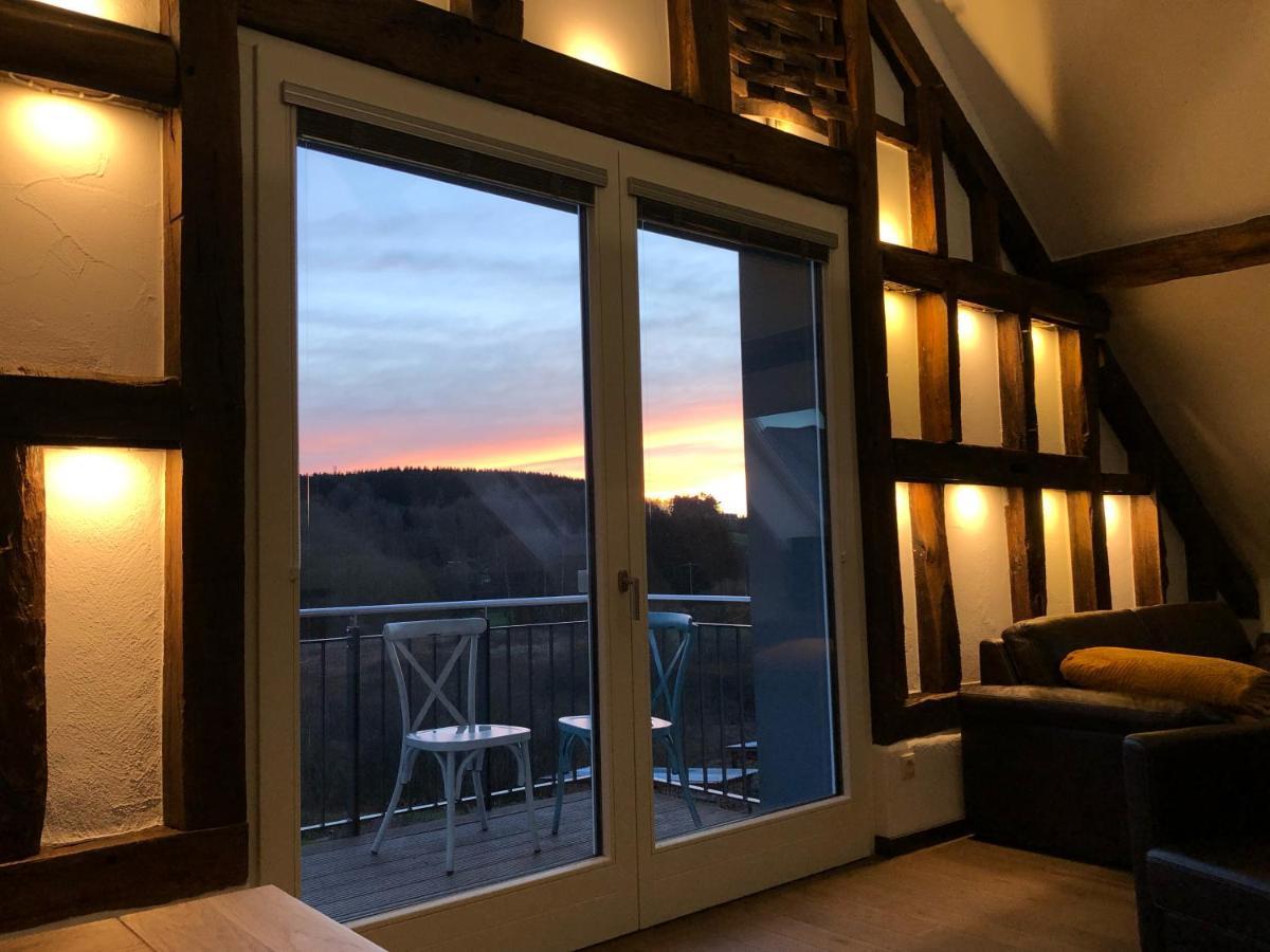 Postrelais Ardennes "Belle-Vue" Apartment Burg Reuland Exterior foto